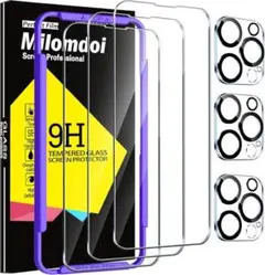 ☆iPhone 14 Pro Maxガラスフィルム+カメラフィルム6枚セット