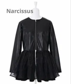 Narcissus オーガンジーペプラムジャケットのサムネイル