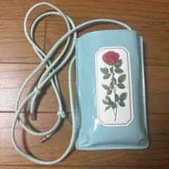 BEAMS COUTURE ルルメリーのスマホショルダー　ミントグリーン