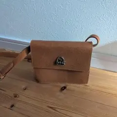 値下げ！ラルフローレン レザー　2way ビンテージ　ショルダーバッグ