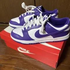 【26.5cm】ナイキNIKEダンクLOWローDUNKコートパープル