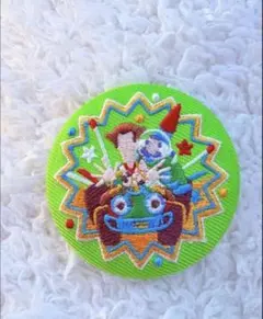 ディズニー 刺繍缶バッジ　トイ・ストーリー