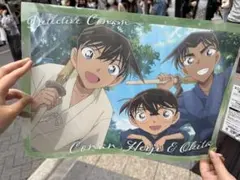 名探偵コナン ミニクリアポスターコレクション 江戸川コナン 服部平次 沖田総司