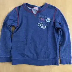 mikihouse ミキハウス 長袖 トレーナー 130cm ポケット