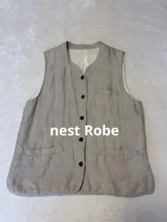 美品 nest robe CONFECT ネストローブ 硫化染め加工 ベスト - メルカリ