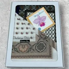 ✨ 【新品・未使用】（クリスチャンディオール）ハンカチ 2枚セット