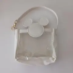 バッグチャームポーチ　ダイソー　ミッキーマウス　ディズニー
