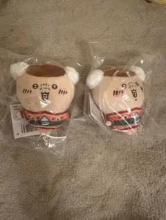 【新品】ちいかわ くりまんじゅう　ぬいぐるみ マスコット 2個セット