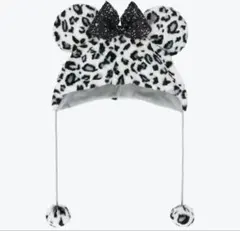 新品　タグ付き　ディズニー　ファンキャップ　ミニー　ヒョウ柄　豹柄　レオパード