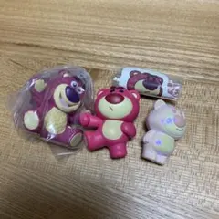 ディズニー カラーコレクションチャーム ロッツォその他4つセット　トイストーリー