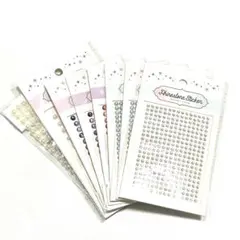 ラインストーンシール パールシール