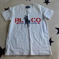 ポロラルフローレン　Tシャツ　115　白T　新品未使用