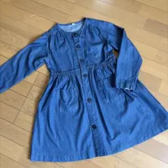 apres les cours デニムワンピース 140サイズ