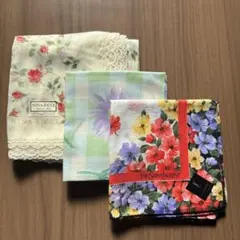 ブランドハンカチ 3枚セット