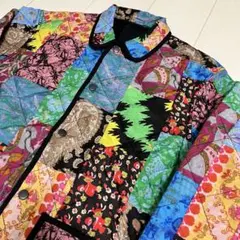 Supreme パッチワーク キルティングジャケット