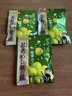 近畿エリア限定】UHA味覚糖 忍者めし 金の鎧 マスカット味 1袋 - メルカリ