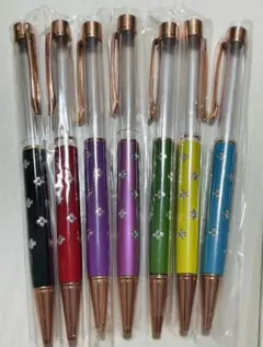 BTS キシリトールガム オリジナルボールペン　7点セット　メンバーカラー