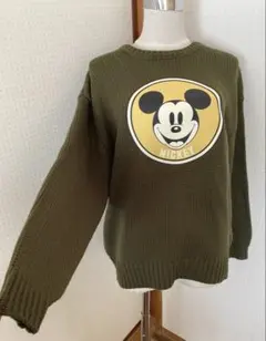 MUHET ミュエータ Disney ディズニーコラボ ミッキーマウスニット