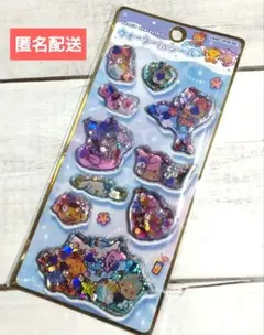 Sanrio ウォーターinシール キティ マイメロ クロミ カミオ 未開封品