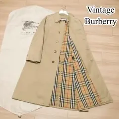 貴重高級 ビンテージ バーバリー ステンカラーコート BURBERRY