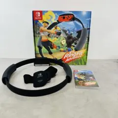 リングフィット アドベンチャー　リングコン、レッグバンド　ソフト付き