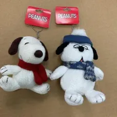 スヌーピー　オラフ　マスコット　キーホルダー