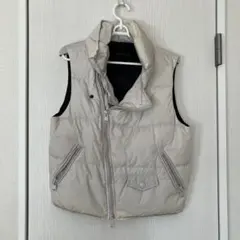 COACH ベージュ ダウンベスト