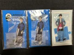 。SnowMan 渡辺翔太 アクスタ未開封3点セット。