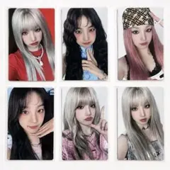 (G)I-DLE YUQI トレカ 6種1SET Qrsessed