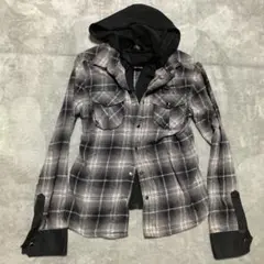 25SS PHIGVEL オンブレチェック オープンカラーシャツ - メルカリ