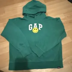 GAP グリーン フード付きパーカー