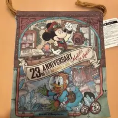 ディズニー 23周年 巾着