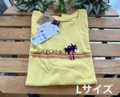 新品☆オーシャンパシフィック☆アロハTシャツ/イエローLサイズ☆お子様にものサムネイル