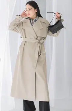 最終値下☆新品☆ROSSO ロッソ 撥水オーバートレンチコート スプリングコート