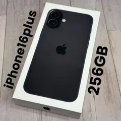 【新品未開封】Apple iPhone 16plus 256GBブラック 本体