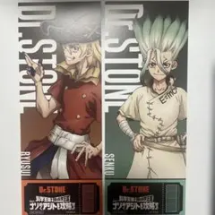 Dr.STONE 科学王国 チケット風特典カード 石神千空 七海龍水