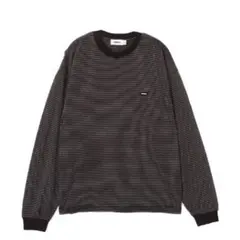 atmos Merino Wool Knit Border LS T-Shirt