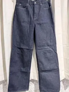 UNIQLO ストレートデニム ハイライズ ワイド