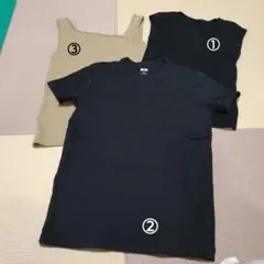 ユニクロ２点、Te chichi１点 Mサイズ〜フリー