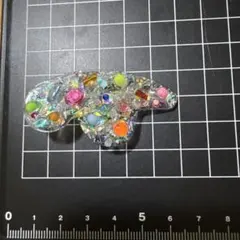 ハンドメイドレジンヘアピン