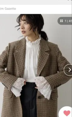 【新品未使用】ウィムガゼット　ウールシングルジャケット