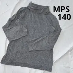 MPS グレー　タートルネックトップス　140