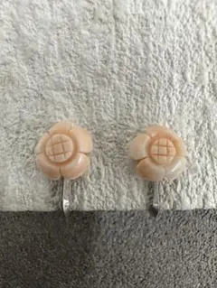 11.129【ヴィンテージイヤリング】珊瑚」