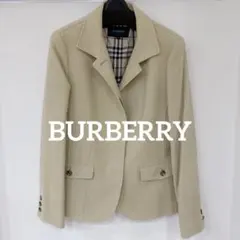 BURBERRY バーバリー テーラードジャケット 42 ベージュ コーデュロイ