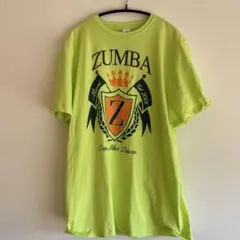 最終値下げしました‼️❣️ ZUMBA正規品黄緑Tシャツ