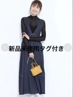 お値下げ❗️【美品】アプワイザーリッシェ　ラップストレートジャンスカ　黒 美品】アプワイザーリッシェ ラップストレートジャンスカ 黒 - メルカリ