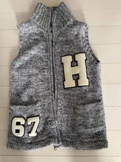 H.R. MARKET ニットベスト Sサイズ グレー