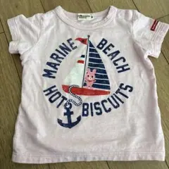 早い者勝ち！！ミキハウス　ホットビスケッツ　半袖Tシャツ