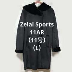ムートンコート　レディース　L 黒　11AR コート　Zelal Sports