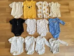 ロンパースまとめ売り 12点（50~60サイズ）